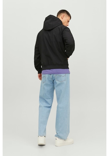 Jack & Jones Erkek Jjebasıc Suya Dayanıklı Softshell Ceket 12236300 Siyah