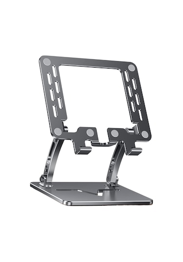 Homyl Tablet Stand Tutucu Kaymaz Taban Siyah-kare-delik