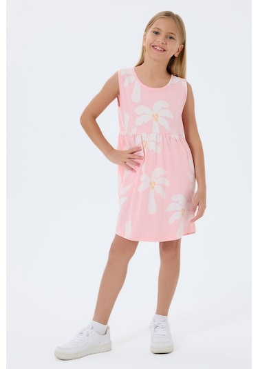 Rolypoly Kız Çocuk Pembe Elbise 5274-49667 Pembe
