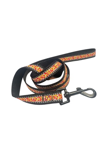 Nunbell Reflektörlü, Splash Köpek Gezdirme Tasması 2 Cm X 120 Cm Çok Renkli