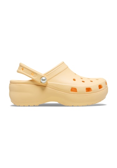 Classic Platform Pearl Clog Golden Hour Sarı