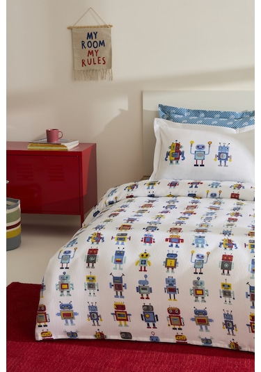 Karaca Home Young Voltrab %100 Pamuk Tek Kişilik Pike Takımı Multicolor Multicolor Diğer