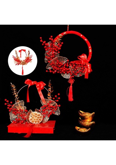 Suntek Bahar Şenliği Ön Kapı Için Geleneksel Çelengi 40x50cm