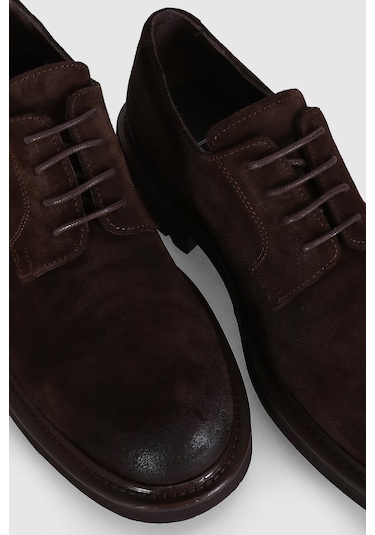 Lufian Erkek Scott Deri Ayakkabı 112230217 Kahverengi Kahverengi