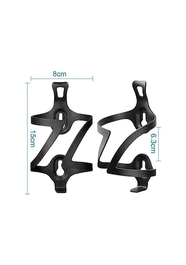 Junsunmay Bh002 Alüminyum Alaşımlı Bisiklet Su Şişesi Kafesi Mtb Bisiklet Şişe Tutucu - Gümüş