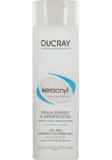 Ducray Keracnyl Purifying Lotion Sebum Üreten Ciltler İçin 200 ML