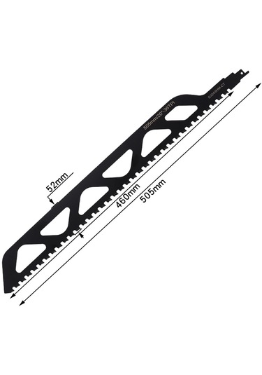 Suntek Sunta Gazbeton Sıva 505mm Için Ahşap Budama Tilki 505-mm