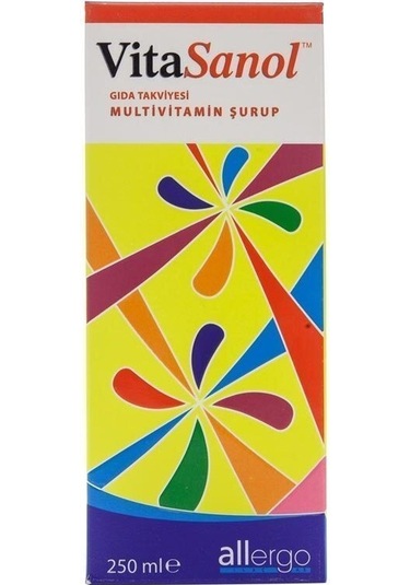 Allergo Vitasanol Multivitamin Şurup 250 Ml
