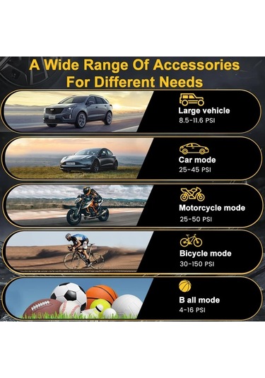 Xuweiwei Mavi 2000mah Taşınabilir Araba Motosiklet Lastik Şişirme Pompası El Tipi Akıllı Şarjlı