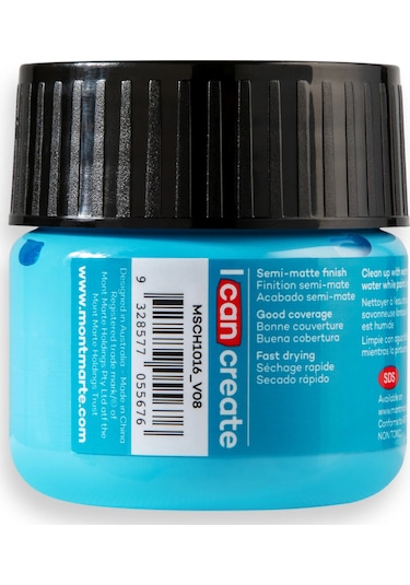 Akrilik Renkli Boya Signature 100ml - Sky Blue Çok Renkli