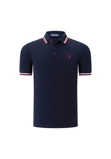 Üçlü Set T8594 Dewberry Erkek T-shırt-lacivert-lacivert-lacivert Lacivert-lacivert-lacivert