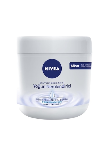 Nivea Yoğun Nemlendirici El & Vücut Bakım Kremi 400 ML