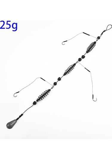 Novahub Hazır Bağlı Balıkçılık Takımı Balıkçılık Kanca Yapay Yem Kafes Seti Balıkçılık Besleyici 25g 25g