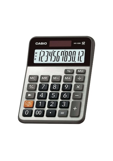 Casio MX-120B 12 Hane Masaüstü Hesap Makinesi
