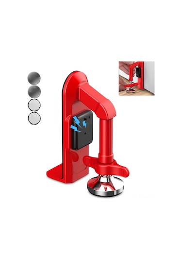 Ximistore9 Ev Otel Güvenlik Kapı Engelleyici - Alarmlı Taşınabilir Kişisel Anti Hırsızlık Kapı Kilit Aleti