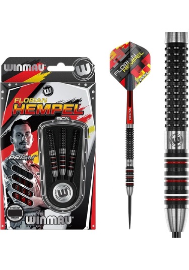 Winmau Florian Hempel %90 Tungsten Çelik Uçlu Dart Oku