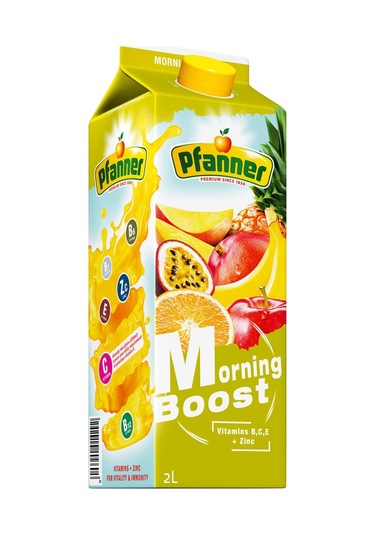 Pfanner 2 Lt Morning Boost Ve Vitamin Reload Meyve Suyu 2 Li Paket