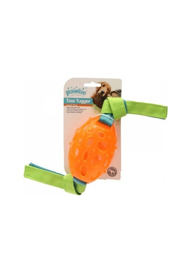 Pawise Fırlatmalı İpli Kauçuk Köpek Oyun Topu