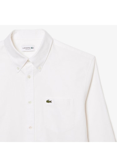 Lacoste Ch1911-001 Erkek Gömlek Beyaz