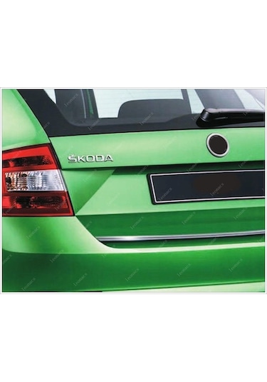 Skoda Rapid Spaceback Paslanmaz Krom Bagaj Alt Çıta 2013 Üzeri