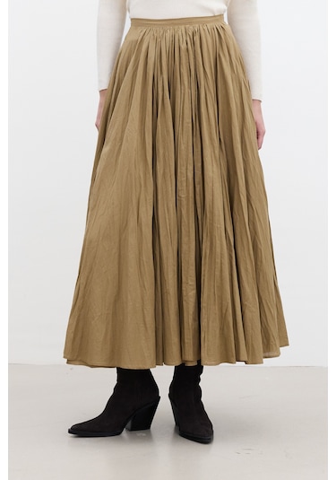 Pılıse Maxı Etek Toprak Camel