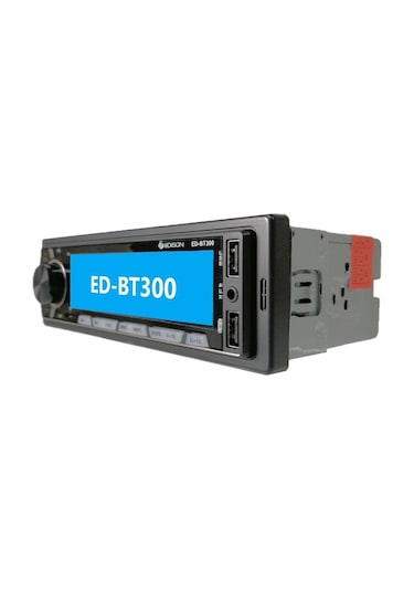 Edison Ed-bt300 Oto Teyp Mp3 Çalar/fm Radyo/usb/aux/sd/bt/2 Amfi Çıkışlı/4 50w/app Kontrol/kumanda