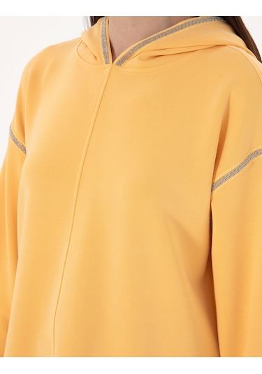 Pierre Cardin Kadın Sarı Sweatshirt 50301341-vr044 Sarı