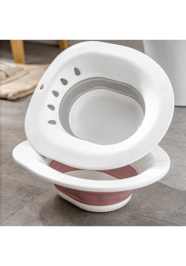 Samdoo Gri Durağan Materyal Kadın Doğum Sonrası Tuvalet Banyosu - Kolay Kurulum, Katlanabilir Tasarım, Odorsuz