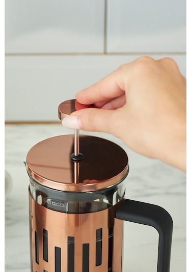 Karaca Brava French Press 600 Ml Bakır Kahverengi