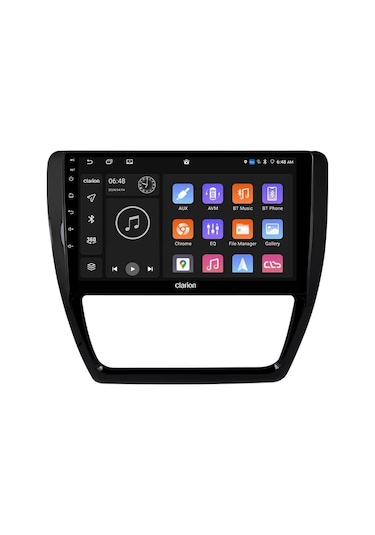 Volkswagen Jetta İle Uyumlu Android Multimedya Sistemi 4-64 Clarion 2012-2018 9"