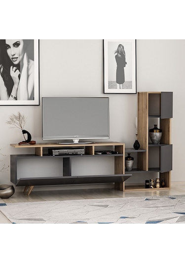 Tv Ünitesi Tuğra Çırağan Antrasit