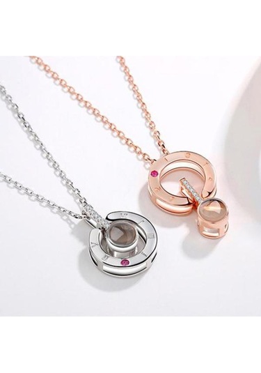 Sevgiliye Hangi Hediye Ilanı Aşk Seni Seviyorum Kolye Çok Renkli