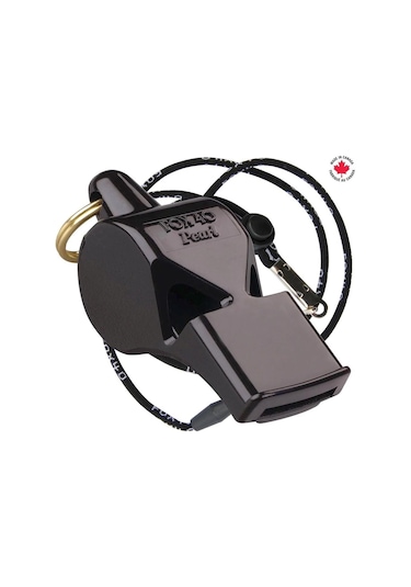 Fox 40 Pearl Official Düdük Siyah - İpli 9701-0008 Çok Renkli