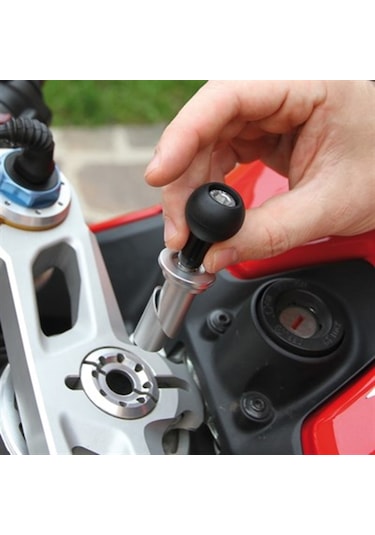 Lampa Opti-Tube 17-20,5Mm Üst Köprü Motosiklet Telefon Bağlantı A