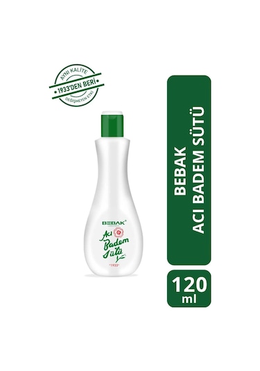 Bebak Acı Badem Sütü 3 x 120 ML