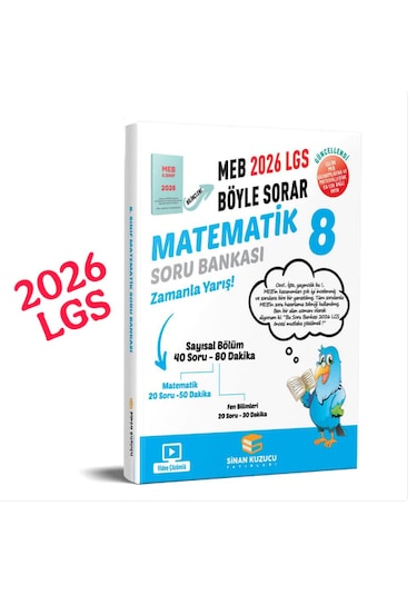Sinan Kuzucu 8. Sınıf 2026 Lgs Meb Böyle Sorar Matematik Soru
