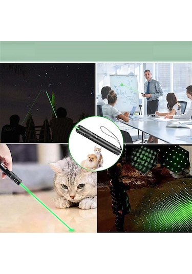 Jasper V-009 Pro Series Yeşil Lazer Pointer Şarjlı Pilli 1000mw