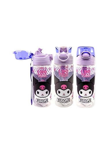 Okul Çantası + Çift Gözlü Kalem Çantası + Para Cüzdanı Ve Matara 500 Ml 1 Çok Renkli