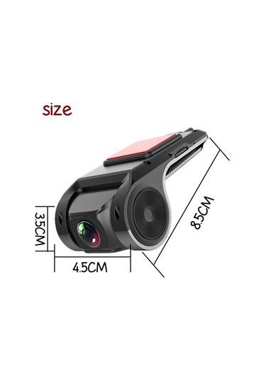 Youtek Usb Araç Kamerası - Gece Görüşlü Hd Kayıt, Adas Destekli, Döngüsel Kayıt Özellikli