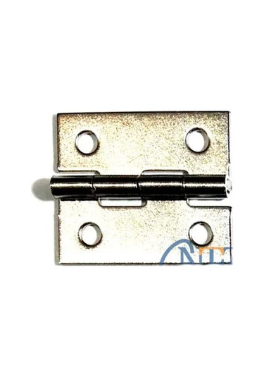 Tavla Menteşesi 3cm, No:1/4 - Nikel, 120 Adet - 9010103201717ynt