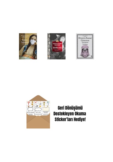 Hakka Sığındık + Kesik Baş Günümüz Türkçesiyle + Nimetşinas - Toraman + Okuma Sticker'ları