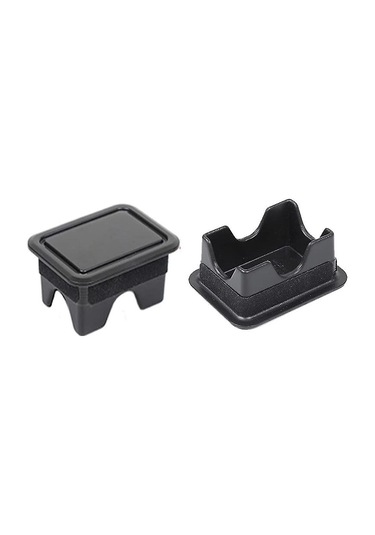 Tenfowee Dodge Ram 1500 2018-2021 İçin 2 Adet Siyah Abs Arka Bagaj Koruma Kapağı