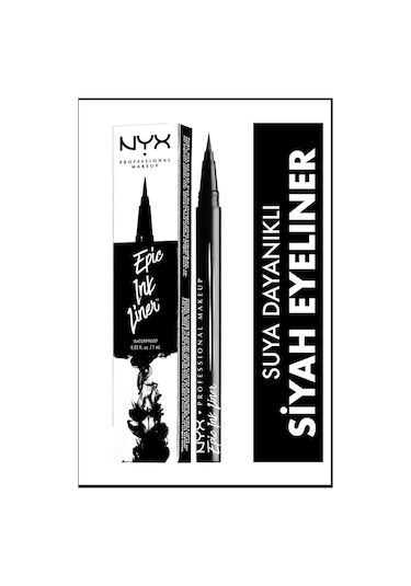 NYX Professional Makeup Waterproof Epic Ink Liner Black