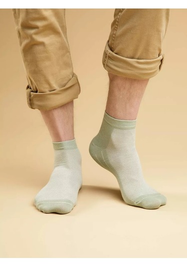 Nosko Kısa Çoraplar 4 Çift 226904980 Bej