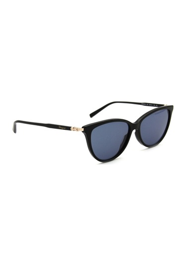 Salvatore Ferragamo Sf 2870s C001 Kadın Güneş Gözl Siyah