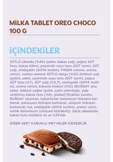 Milka Oreo Tablet Çikolata 6 x 100 G