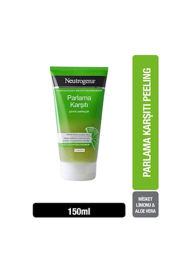 Neutrogena Parlama Karşıtı Günlük Peeling Jel  150 ML