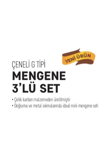 Meşem 3 Lü Mengene Işkence Seti