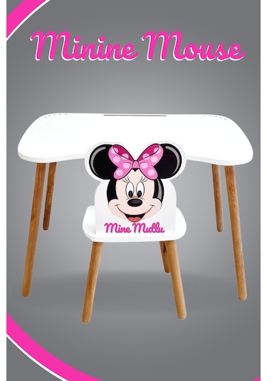 Çocuk Ders Çalışma Masa Takımı 4-12 Yaş Beyaz