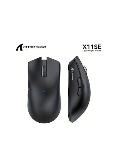 Oldfriend Attack Shark X11se Kırmızı Kablosuz Oyun Faresi 59g Rgb Manyetik Şarj 22k Dpı Diğer